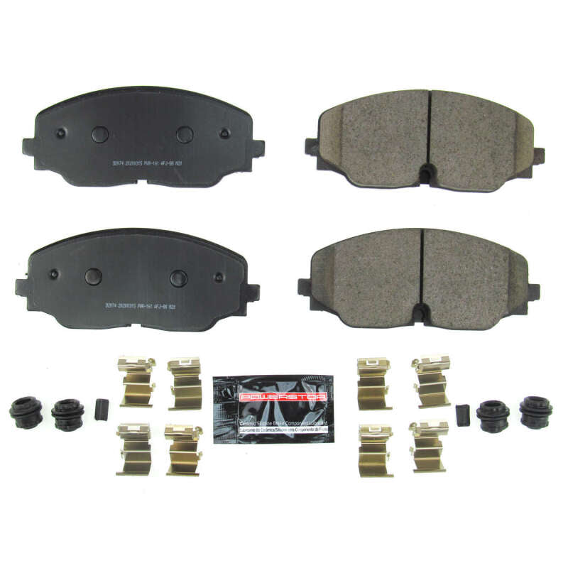 Power Stop 18-19 Volkswagen Atlas Front Z23 Evolution Sport Brake Pads w/Hardware Brake Pads - Performance PowerStop
