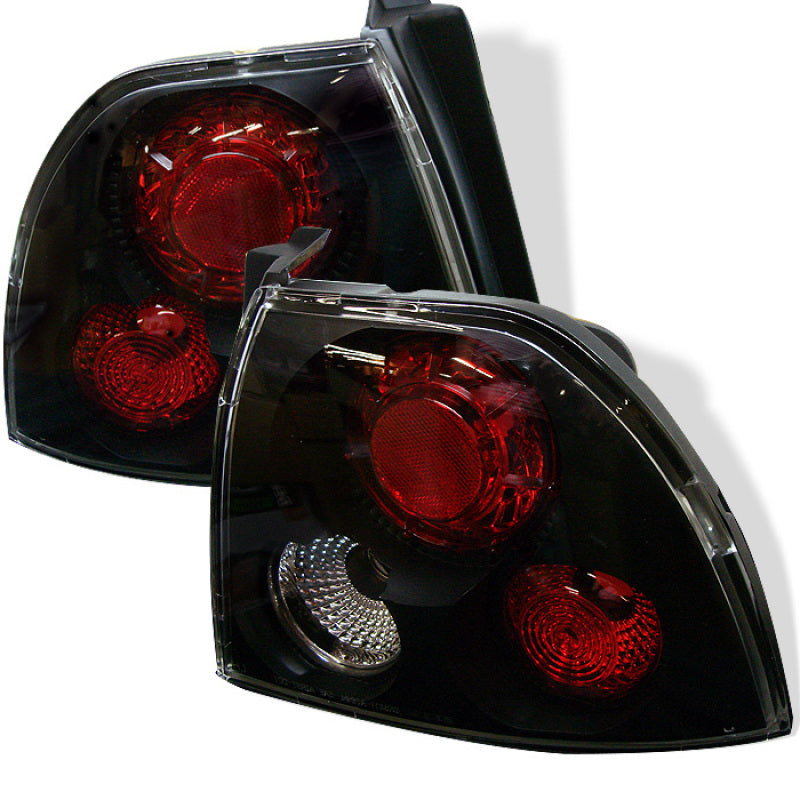 Spyder Honda Accord 94-95 Euro Style Tail Lights Black ALT-YD-HA94-BK Tail Lights SPYDER