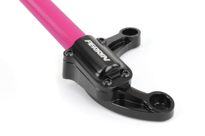 PERRIN 02-07 Subaru WRX/STi/Impreza / 04-08 Forester Front Strut Brace - Hyper Pink Strut Bars Perrin Performance