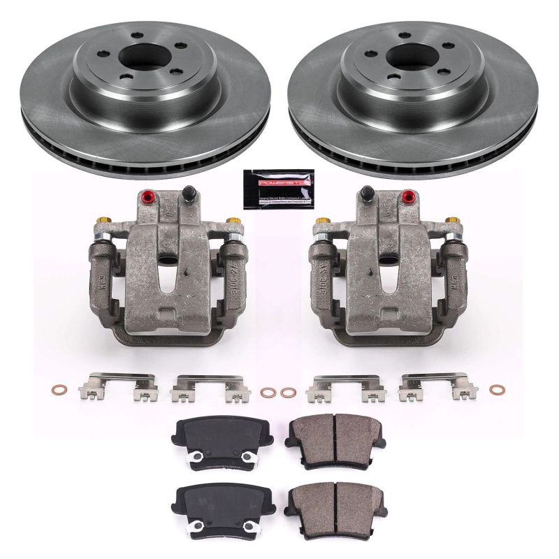 Power Stop 06-14 Dodge Charger Rear Autospecialty Brake Kit w/Calipers Brake Kits - OE PowerStop