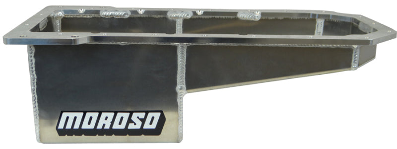 Moroso Mopar 5.7/6.1/6.4L (w/Rear Sump) Wet Sump 10qt 7.5in Aluminum Oil Pan Oil Pans Moroso