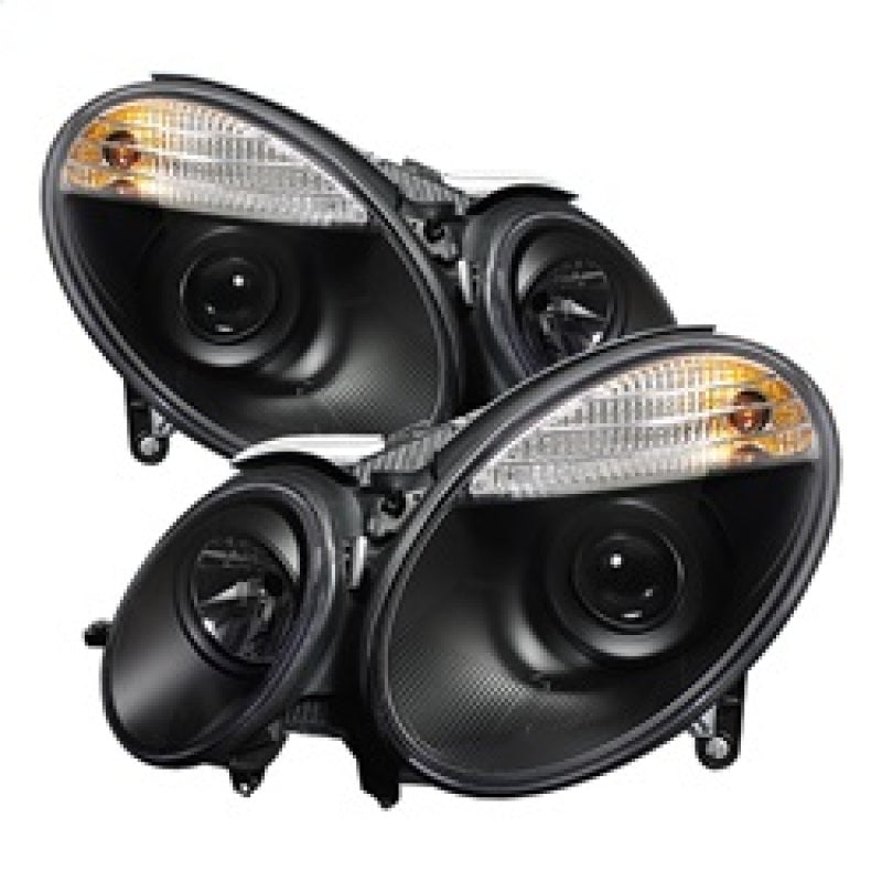 Spyder Mercedes Benz E-Class 03-06 Projector Headlights Xenon/HID Model- Blk PRO-YD-MBW21103-HID-BK Headlights SPYDER