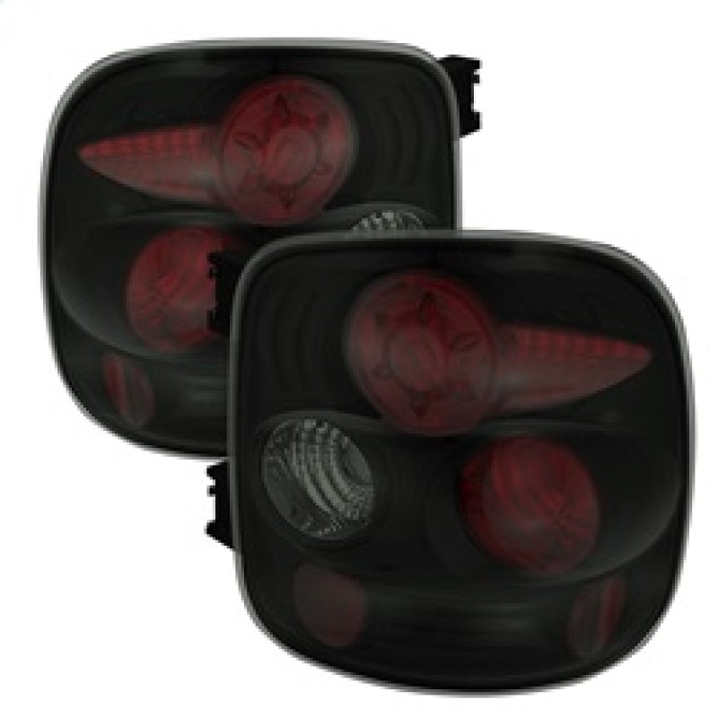 Spyder Chevy Silverado Stepside 99-04 Euro Style Tail Lights Black Smoke ALT-YD-CS99STS-BSM Tail Lights SPYDER