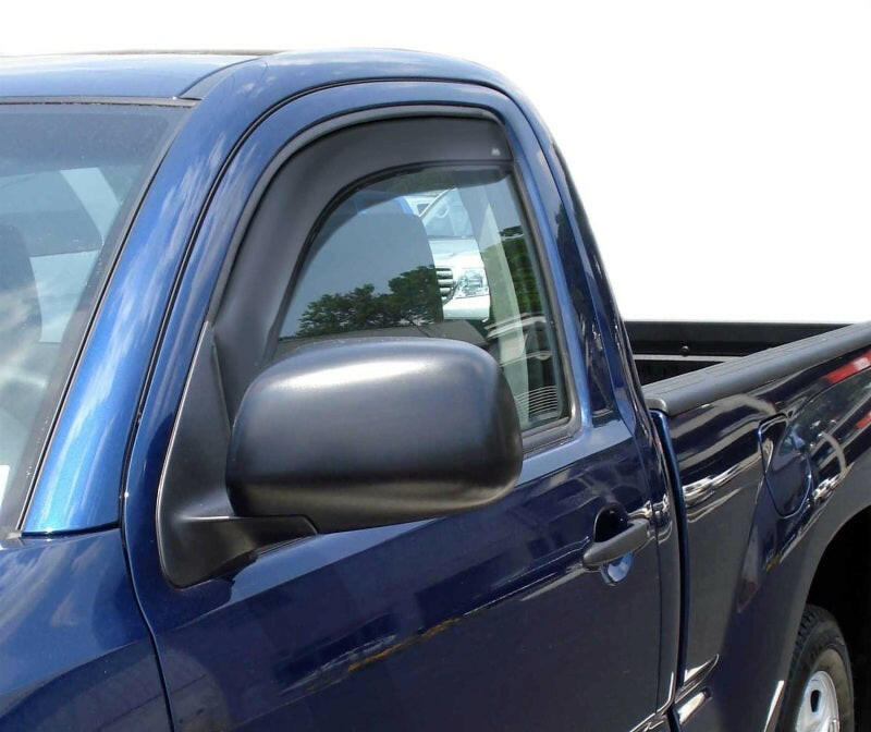 AVS 05-15 Toyota Tacoma Access Cab Ventvisor In-Channel Window Deflectors 2pc - Smoke Wind Deflectors AVS