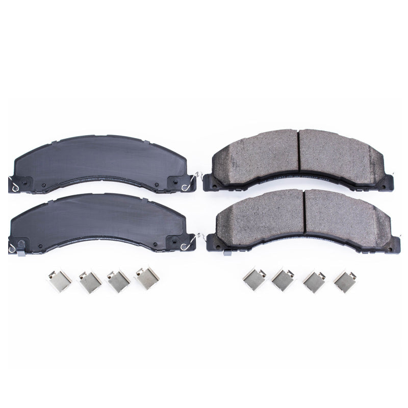 Power Stop 08-10 Dodge Ram 4500 Front or Rear Z17 Evolution Ceramic Brake Pads w/Hardware Brake Pads - OE PowerStop