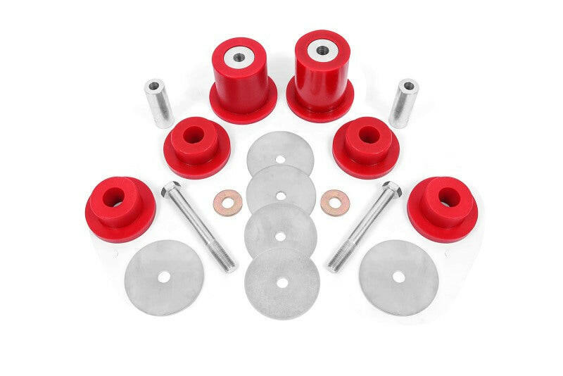 BMR 2015-18 Challenger Differential Lockout Bushing Kit - Red Differential Bushings BMR Suspension