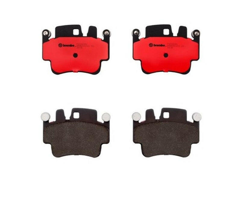 Brembo 99-05 Porsche 911/00-04 Boxster/06-07 Cayman Front Premium NAO Ceramic OE Equivalent Pad Brake Pads - OE Brembo OE