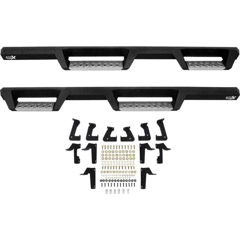 Westin/HDX 2018 Jeep Wrangler JL Unlimited Drop Nerf Step Bars - Textured Black Nerf Bars Westin