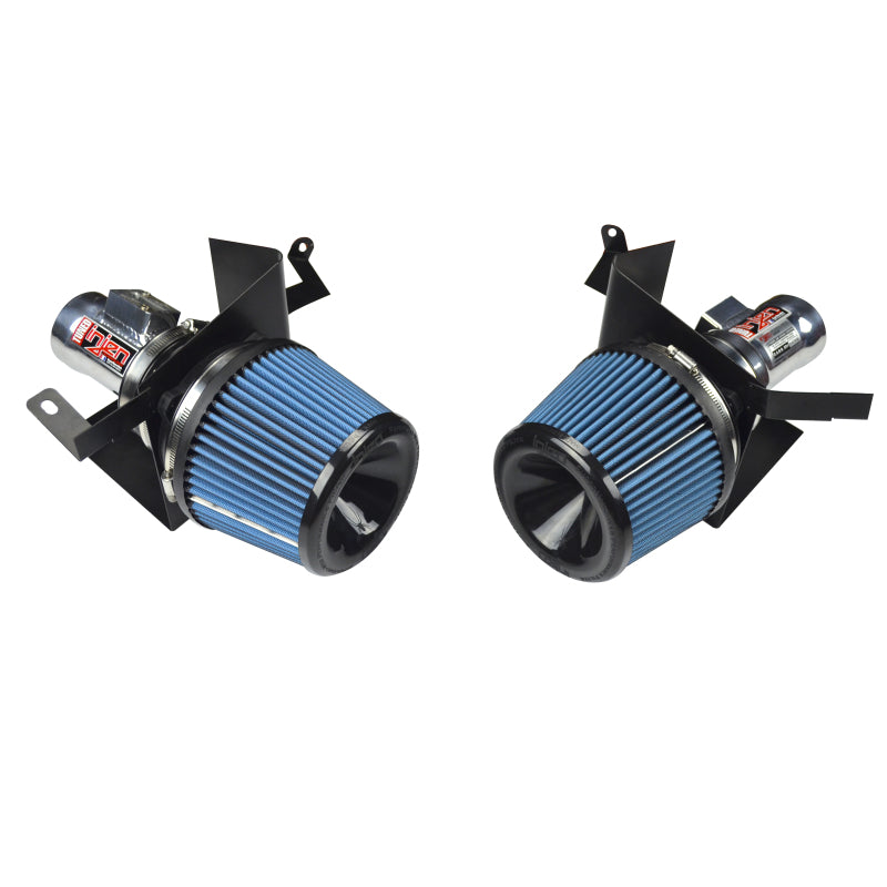 Injen 07-08 350Z 3.5L V6 Air Fusion and Air Horns Polished Short Ram Intake Cold Air Intakes Injen