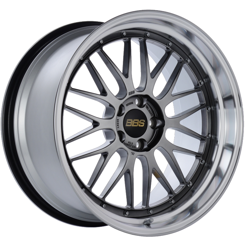 BBS LM 20x10.5 5x114.3 ET20 CB66 Diamond Black Center Diamond Cut Lip Wheel Wheels - Forged BBS