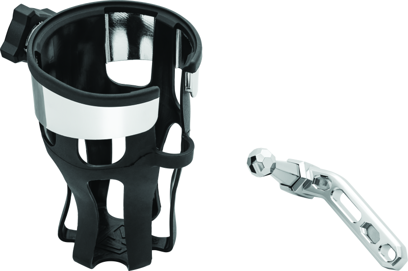 Kuryakyn Reflex Drink Holder Perch Mount Chrome Cup Holders Kuryakyn