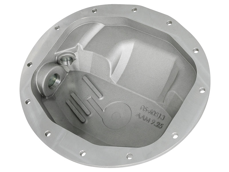 aFe Power Street Series Front Differential Cover Raw w/ Machined Fins 13-18 RAM V8 5.7/6.4L Diff Covers aFe