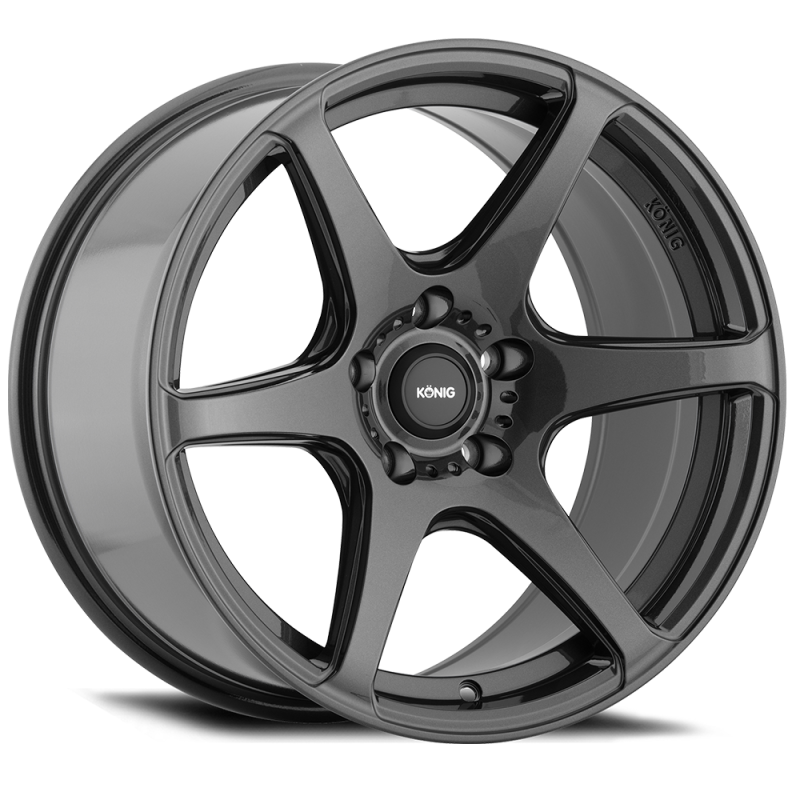 Konig Tandem 17x8 5x114.3 ET45 Gloss Graphite Wheels - Cast Konig
