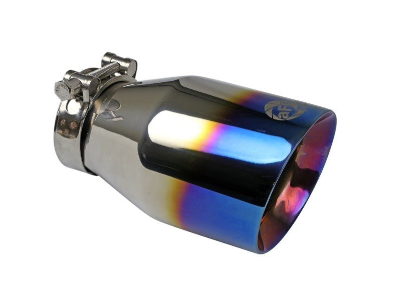 aFe MACH Force-Xp 13-16 Audi Allroad L4 SS Axle-Back Exhaust w/ Blue Flame Tips Axle Back aFe