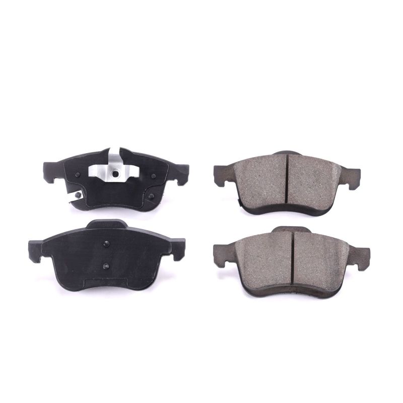 Power Stop 14-19 Fiat 500L Front Z17 Evolution Ceramic Brake Pads w/Hardware Brake Pads - OE PowerStop