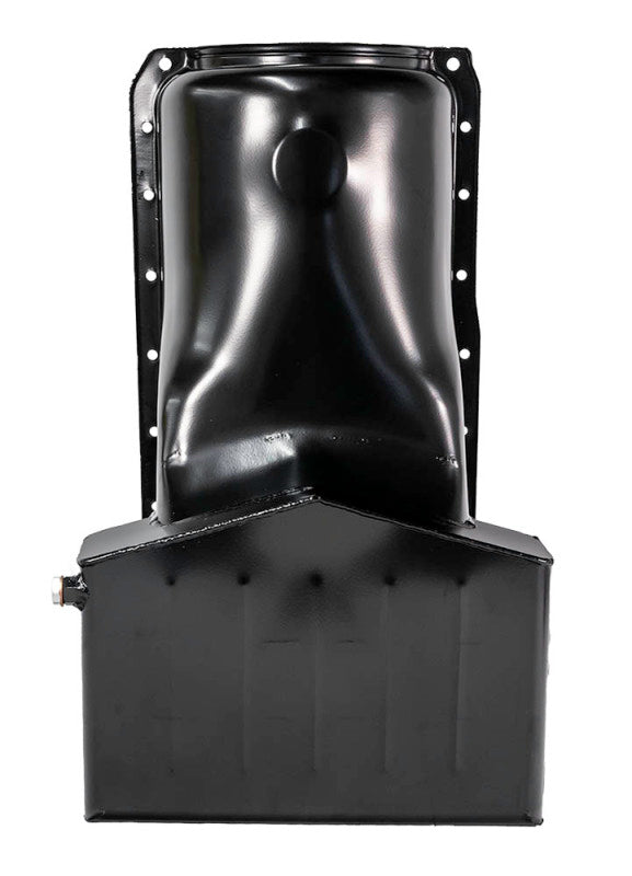Moroso Ford 351C/351M (w/Front Sump) Kicked Out Wet Sump 7qt 8in Steel Oil Pan Oil Pans Moroso
