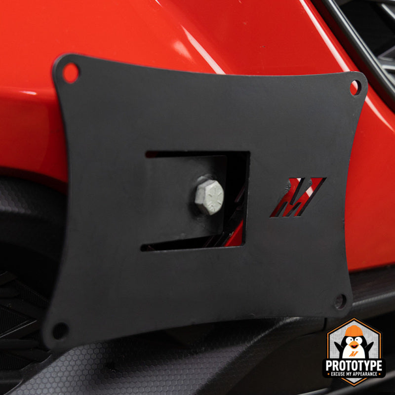 Mishimoto 2022+ Subaru WRX License Plate Relocation Kit Tow Hooks Mishimoto