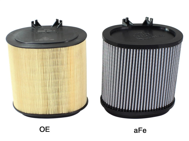 aFe MagnumFLOW OE Replacement Pro DRY S Air Filters 09-12 Porsche 911 (977.2) H6 3.6L/3.8L Air Filters - Direct Fit aFe