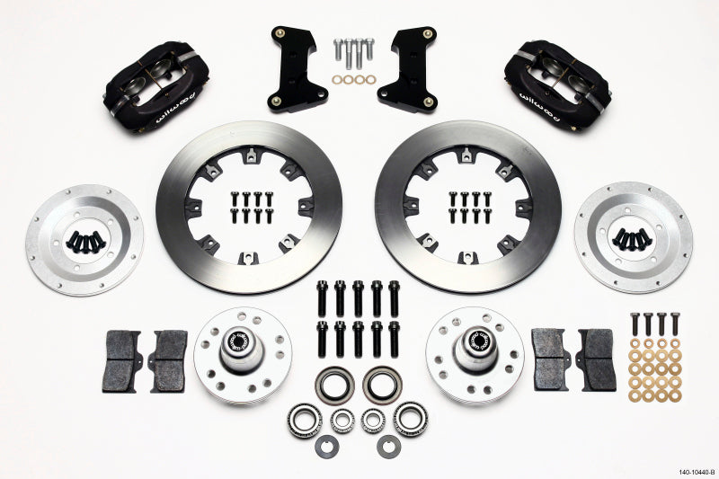 Wilwood Forged Dynalite Front Kit 12.19in 74-80 Pinto/Mustang II Disc Spindle only Big Brake Kits Wilwood