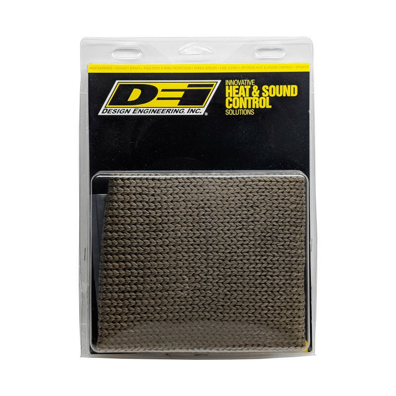 DEI Titanium 4in Knit Exhaust Sleeve - 12in Exhaust Wrap DEI