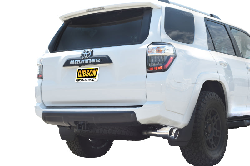 Gibson 04-22 Toyota 4Runner 4.0L 2.5in Cat-Back Dual Sport Exhaust - Stainless Catback Gibson