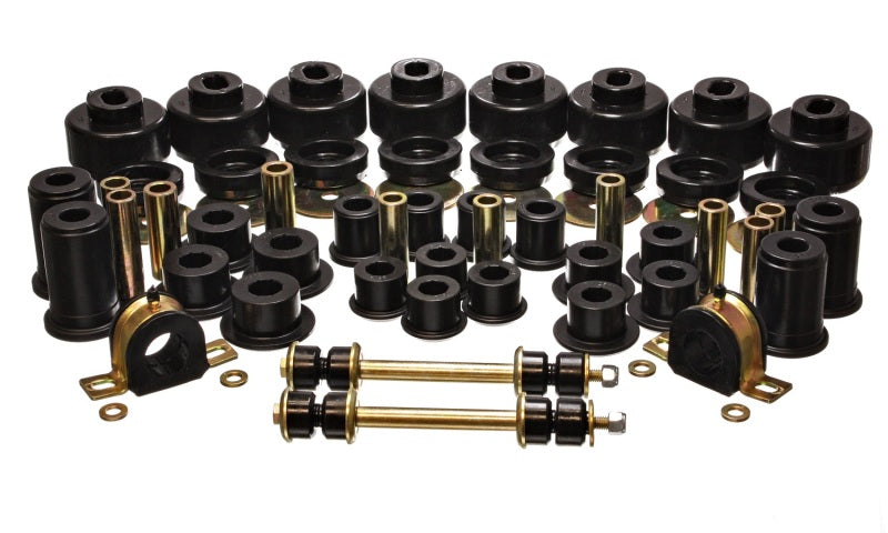 Energy Suspension 99-06 Chevy C1500 New Body Style Silverado 2WD Black Hyper-flex Master Bushing Set Bushings - Full Vehicle Kits Energy Suspension