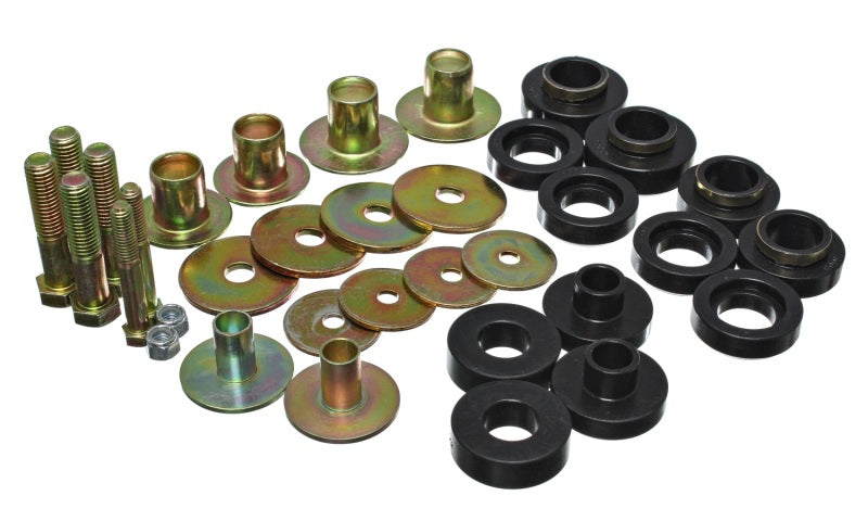 Energy Suspension Subframe Bushing Set - Black Bushing Kits Energy Suspension