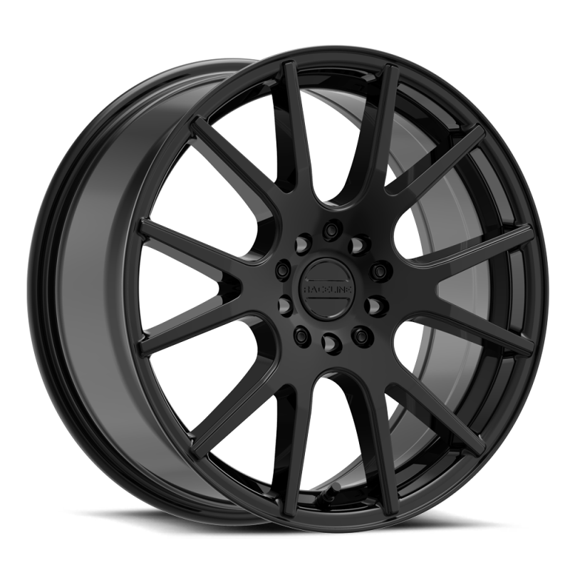 Raceline 147B Intake 18x8in / 5x112/5x120 BP / 40mm Offset / 74.1mm Bore - Gloss Black Wheel Wheels - Cast Raceline