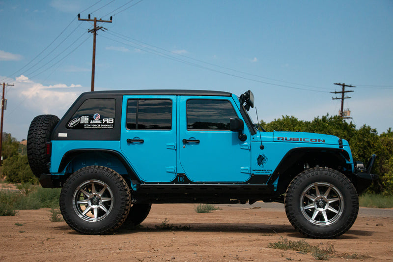 ICON Bandit 20x10 5x5 -24mm 4.5in BS 71.50mm Bore Gun Metal Wheel Wheels - Cast ICON