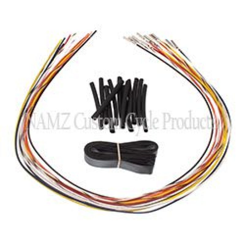 NAMZ 96-06 NON-Baggers Handlebar Switch Wire Extensions 24in. (Cut & Solder / Fits Up to 20in. Apes) Wiring Harnesses NAMZ