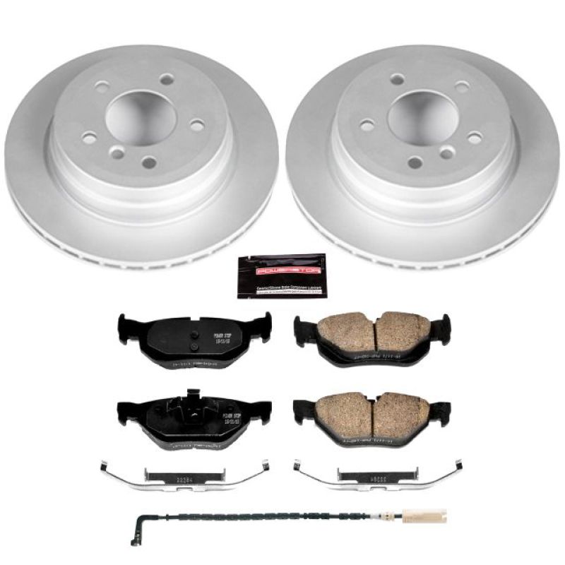 Power Stop 2006 BMW 325xi Rear Z23 Evolution Sport Coated Brake Kit Brake Kits - Performance D&S PowerStop