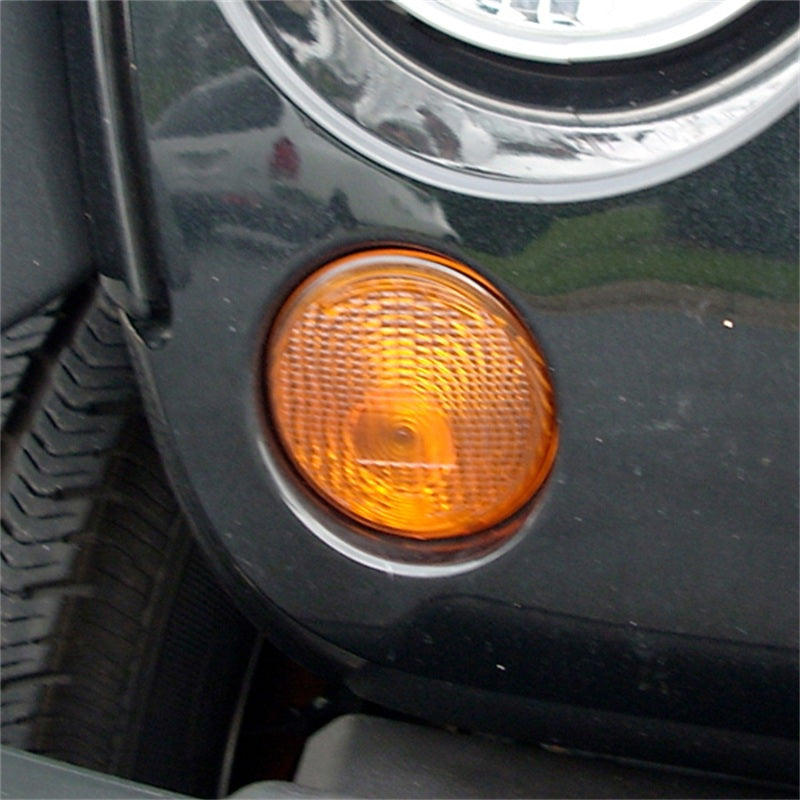 Omix Park Lamp Right Amber 07-13 Jeep Wrangler Light Accessories and Wiring OMIX