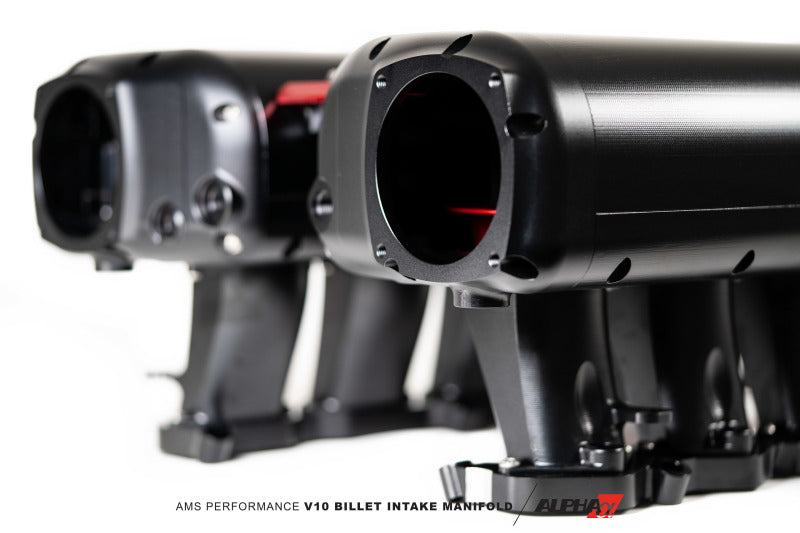 AMS Performance V10 Audi R8 / Lamborghini Huracan / Performante Billet Intake Manifold - CLR Anodize Intake Manifolds AMS