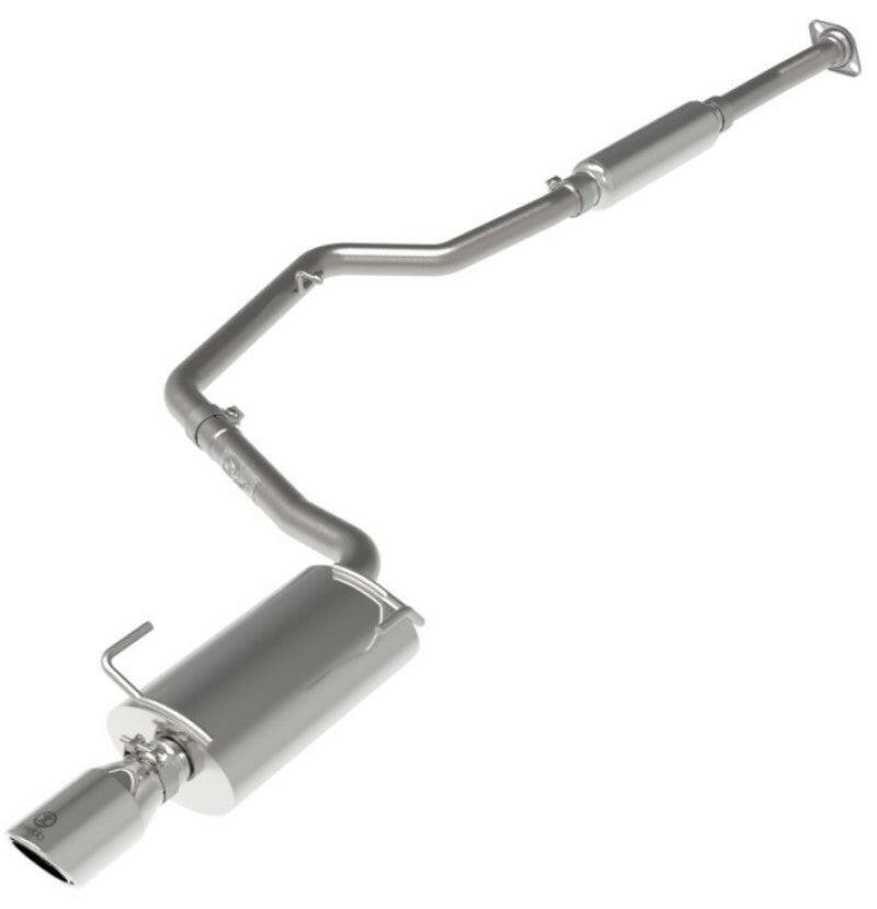 aFe POWER Takeda 12-16 Subaru Impreza 2.0L 2.5in 304SS CB Exhaust w/ Polished Tips Catback aFe