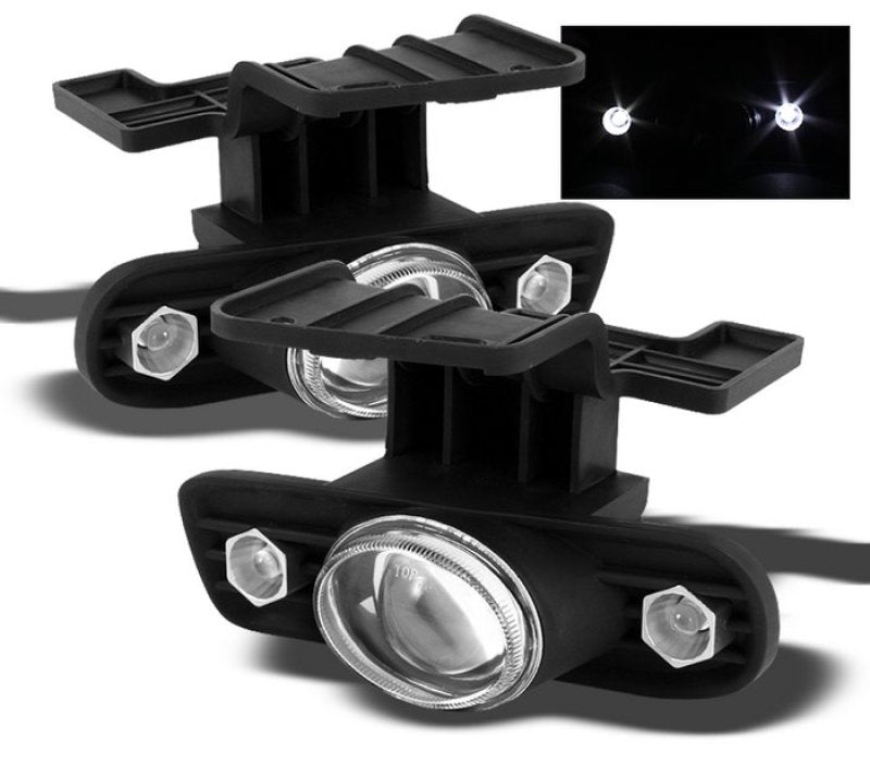 Spyder Chevy Silverado 99-02/ Suburban 00-06 Halo Projector Fog Lights w/swch Clear FL-P-CS99-HL Fog Lights SPYDER