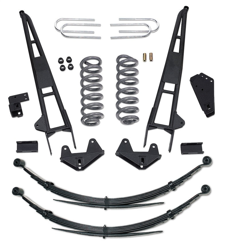 Tuff Country 81-96 Ford Bronco 4x4 4in Performance Lift Kit with Rear Leaf Springs (SX6000 Shocks) Lift Kits Tuff Country