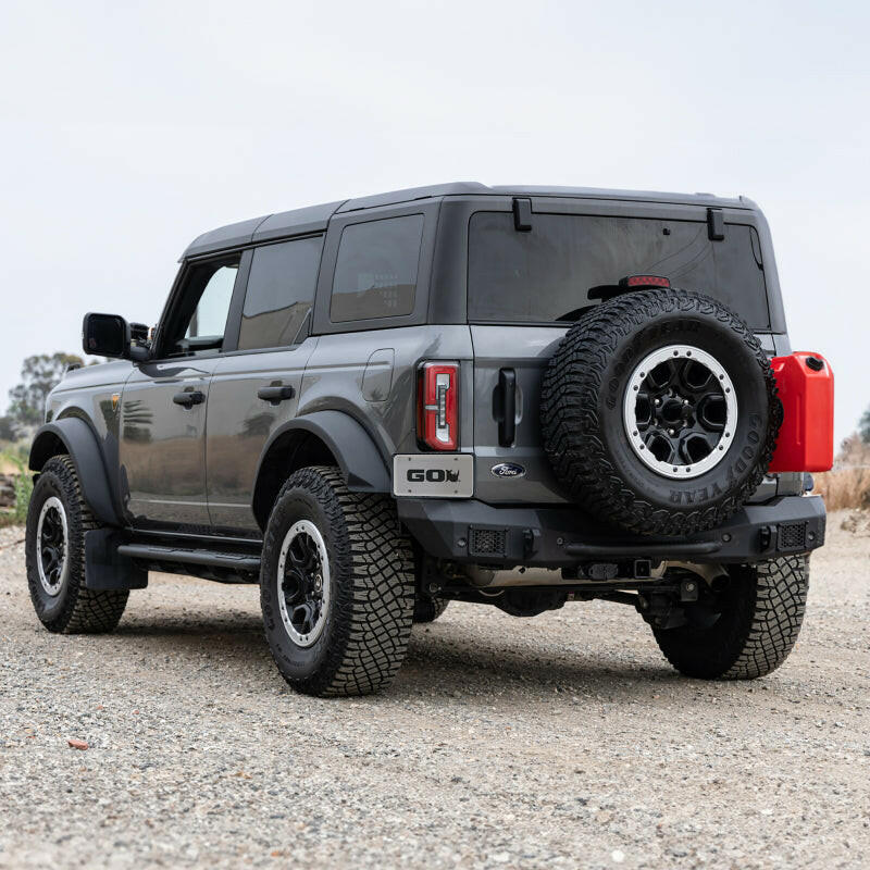 Go Rhino 21-24 Ford Bronco 2/4dr (Excl. Sport) Rockline Rear Full Width Bumper Bumpers - Steel Go Rhino