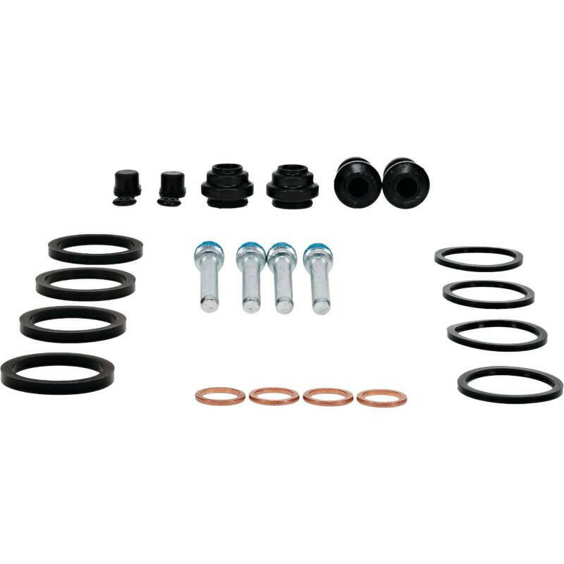 All Balls Racing 04-06 Honda CB600F (599) Caliper Rebuild Kit - Front Brake Caliper Rebuild Kits All Balls Racing