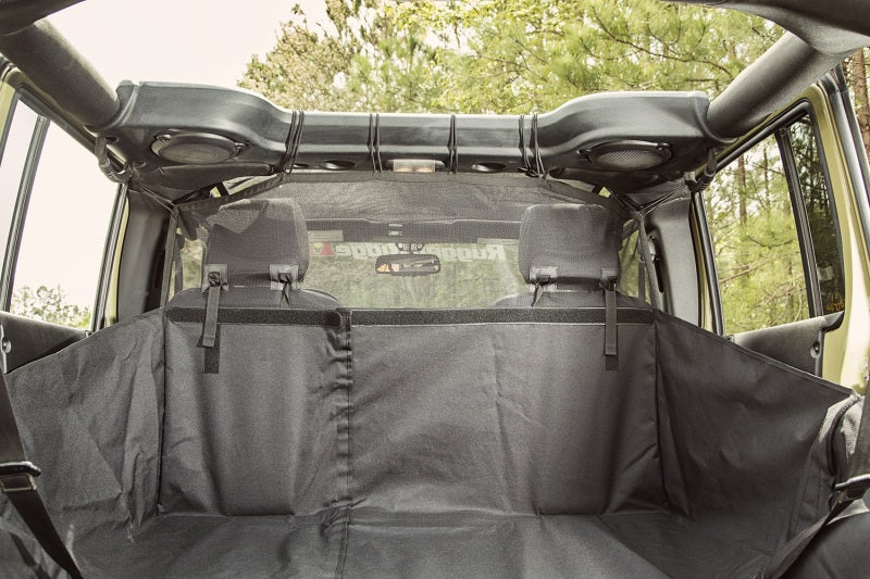 Rugged Ridge C2 Cargo Curtain Front 07-18 Jeep Wrangler JK/JKU Car Covers Rugged Ridge