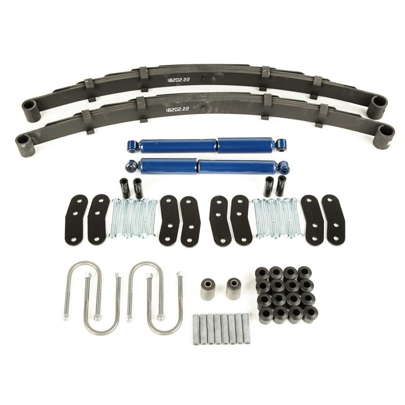 Omix Leaf Spring Kit Rear W/ Shocks- 87-95 Wrangler Leaf Springs & Accessories OMIX