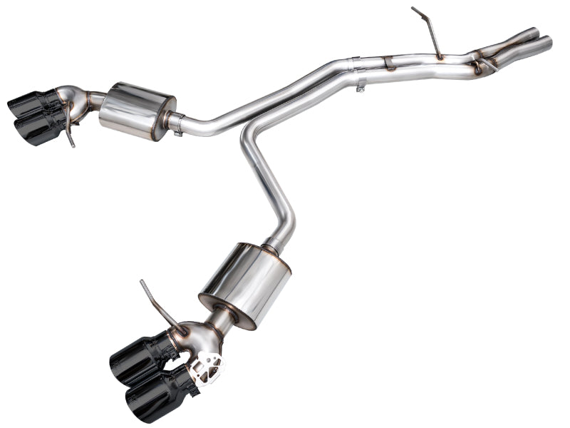 AWE Tuning 2022+ Porsche Macan 2.9TT Touring Edition Cat-Back Exhaust w/ Diamond Black Tips Catback AWE Tuning