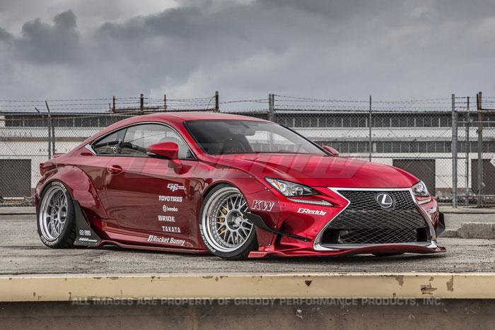 GReddy 2015 Lexus RC Rocket Bunny Full Wide-Body Aero Kit Body Kits GReddy