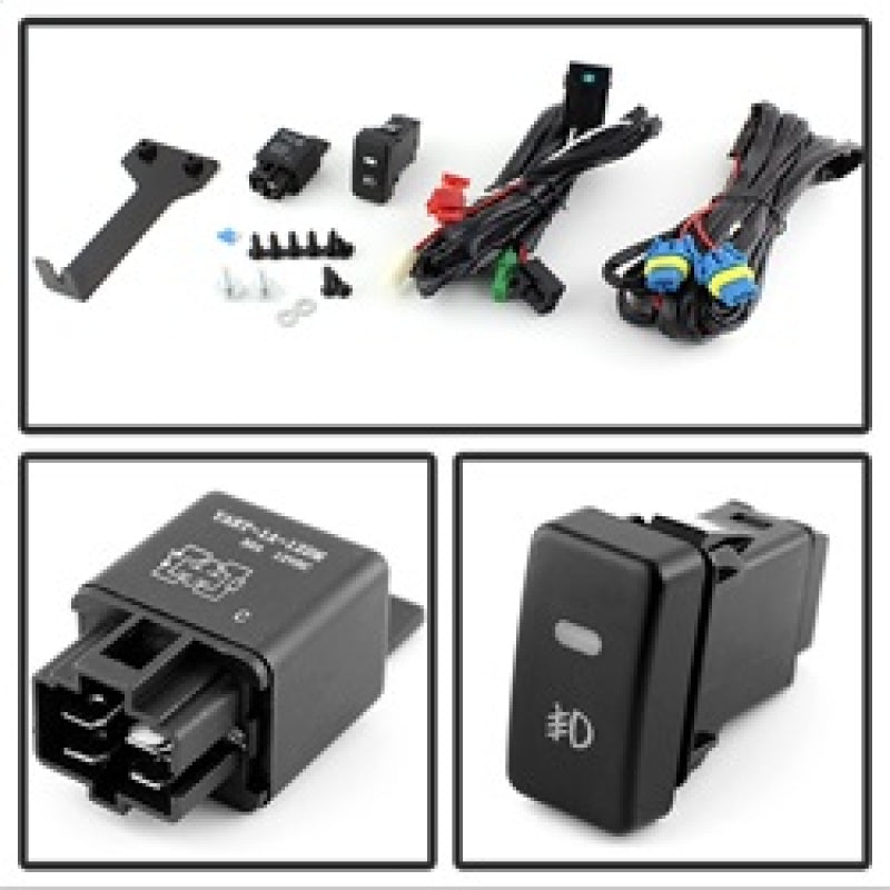 Spyder Honda Odyssey 05-07 OEM Fog Lights W/Switch Smoked FL-CL-HODY05-SM Fog Lights SPYDER