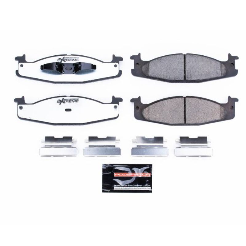 Power Stop 94-96 Ford Bronco Front Z36 Truck & Tow Brake Pads w/Hardware Brake Pads - Performance PowerStop