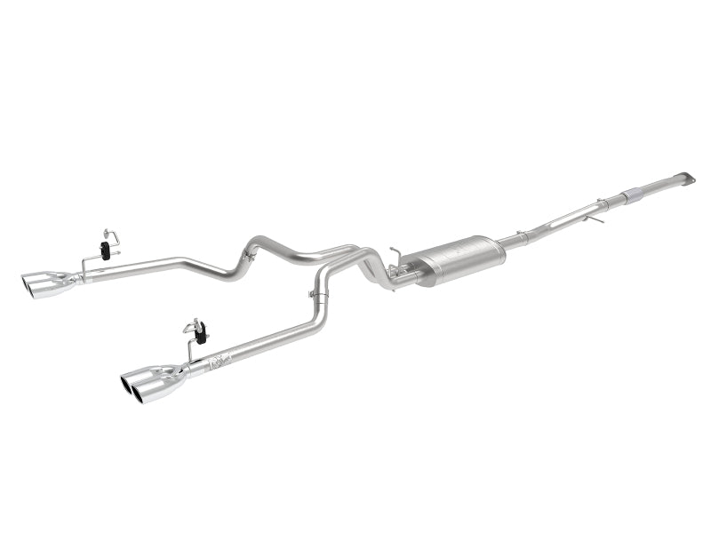 aFe Vulcan Series 3-2.5in 304SS Exh Cat-Back w/ Pol Tips 2019 GM Silverado/Sierra 1500 L4-2.7L (t) Catback aFe
