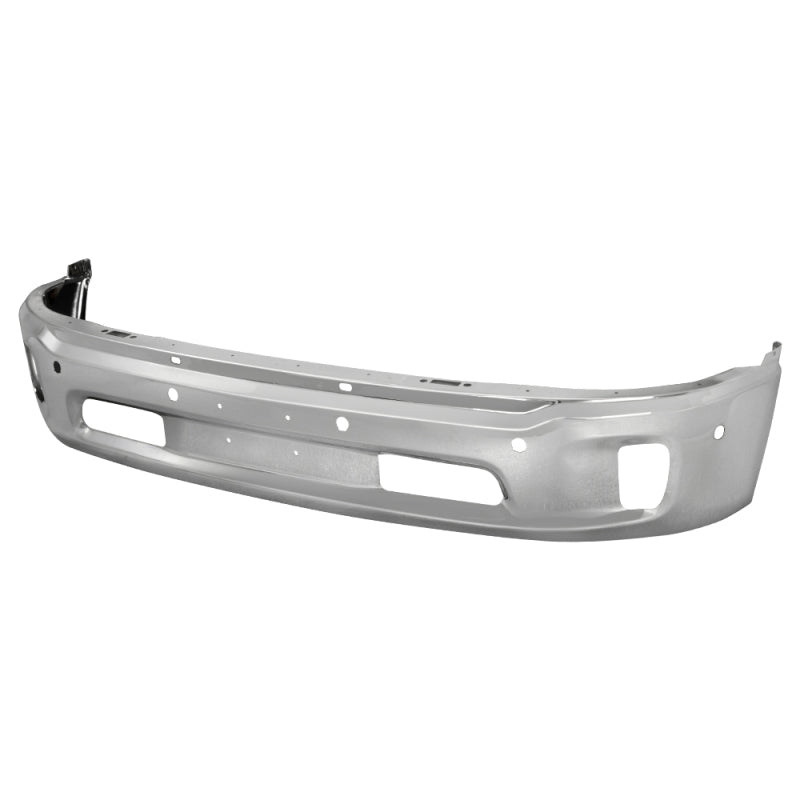 Spyder Dodge Ram 1500 14-18 Bottom w/Sensor w/Fog Light Hole Front Bumper - Chrome (OEM 68160857AA) Bumper Accessories SPYDER