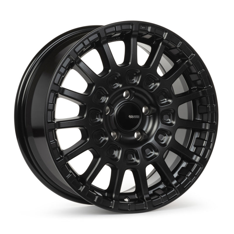 Enkei Overlander 18x8 5x108 35mm Offset 63.4mm Bore Black Wheel Wheels - Cast Enkei