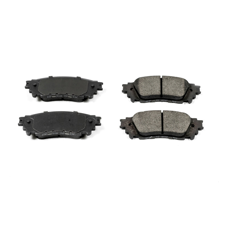 Power Stop 15-17 Lexus NX200t Rear Z16 Evolution Ceramic Brake Pads Brake Pads - OE PowerStop