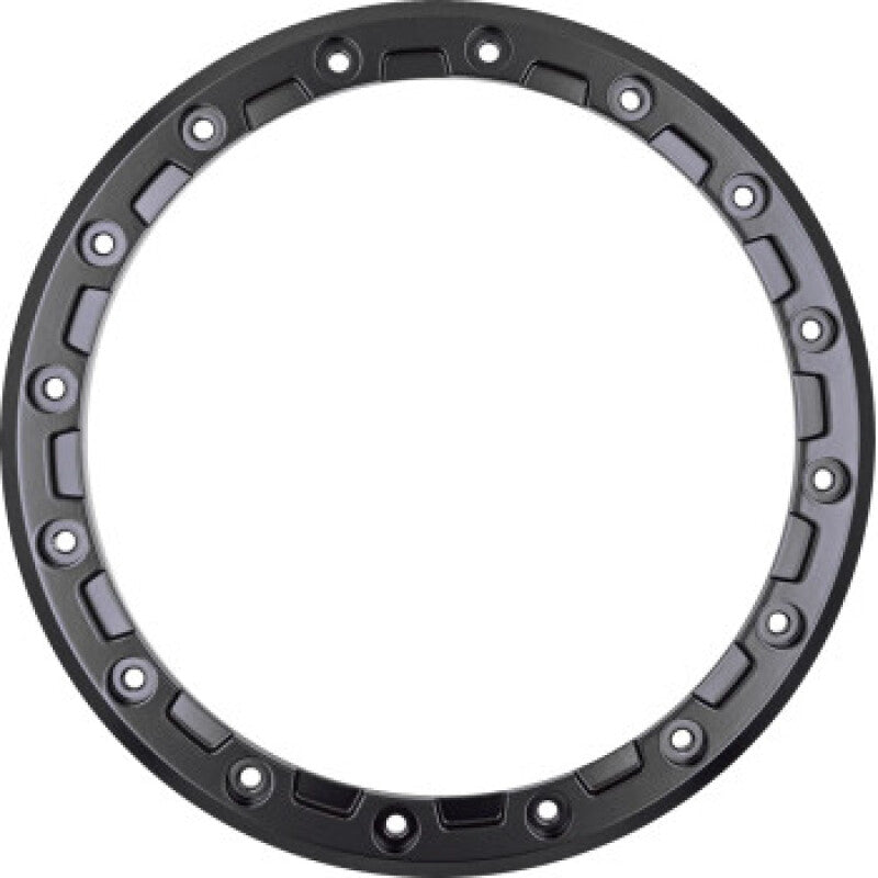 Raceline Beadlock Ring - Podium -15in - 16 Hole - 10mm - Black Wheel Accessories Raceline