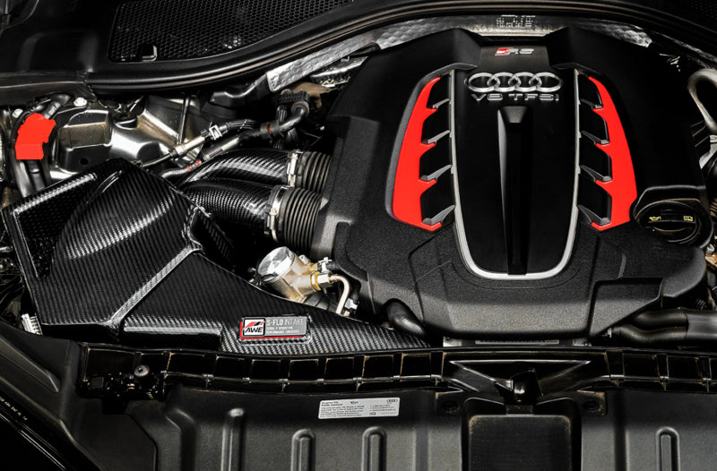 AWE Tuning Audi C7 S6 / S7 4.0T S-FLO Carbon Intake V2 Cold Air Intakes AWE Tuning